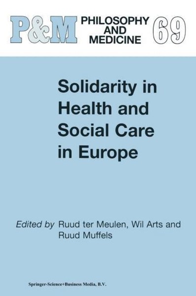 Solidarity In Health And Social Care In Europe W. Arts-image