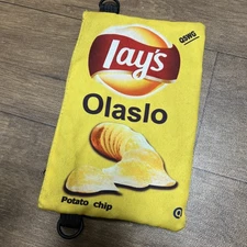 Lay’s Clasic Potato Chip Bag/Pouch Unisex Crossbody Bag 9x6” Olaslo
