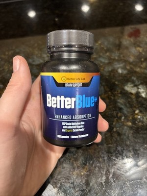 Better Life Lab BRAIN SUPPORT BetterBlue ENHANCED ABSORPTION