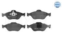 Meyle Bremsbelagsatz Scheibenbremse 025 236 0418 FüR Ford Mazda Fiesta DY 121 KA