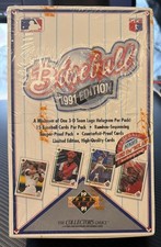 1991 Upper Deck Baseball High # Series Factory Sealed Box - Find the Hank