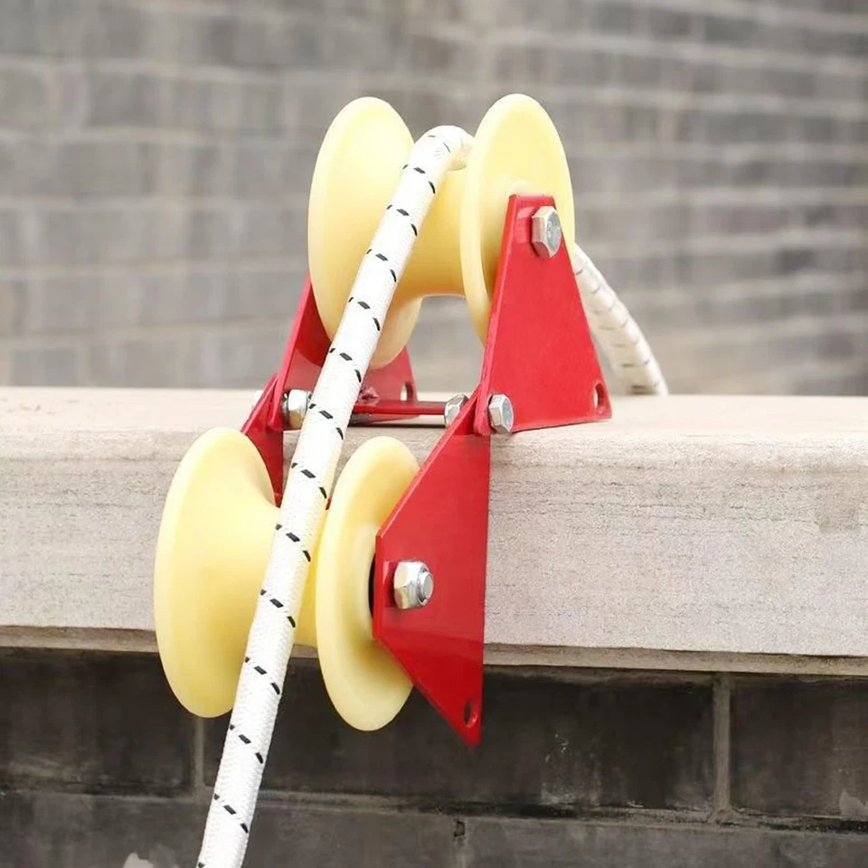 Lifting Pulley System Roof Top, Rope Block and Tackle Pulley System for Lifting - Image 2 of 4