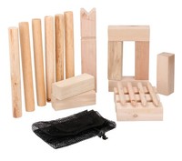 Kubbspiel Wikingerschach Outdoor Wurfspiel Holzspiel Wikingerspiel Holzwurfspiel