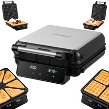 Steinborg 2-in-1 Waffeleisen & Sandwichmaker ...