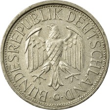 #448663 M&uuml;nze, Bundesrepublik Deutschland, Mark, 1982, Karlsruhe, SS, Copper-n