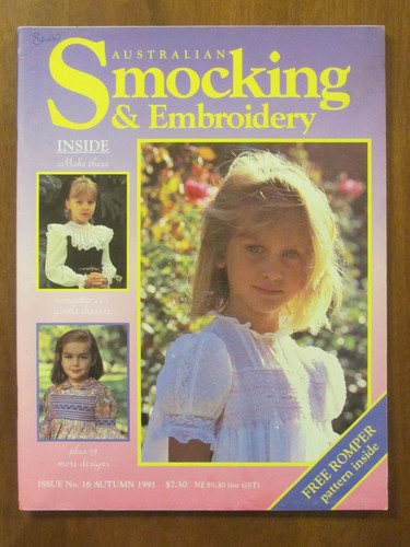 AUSTRALIAN SMOCKING MAGAZINE ISSUE 12, 16, 17 *YOU CHOOSE* - Bild 4 von 7