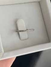 10 carat white gold diamond ring size 5