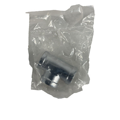 6 PACK Mcmaster-Carr Chrome Plated Brass 3/8'' Threaded Female Tee NEW