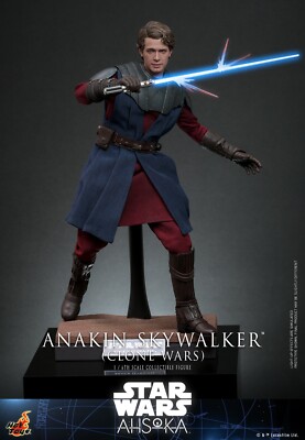 Ready! New Hot Toys TMS129 Star Wars Ahsoka Anakin Skywalker Male