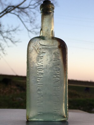 Pre-1900s Antique Medicine Bottle «Pen-expeller F.A.D. Richter & Rudolstadt»