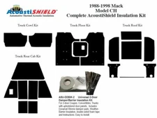 1988 - 1998 Mack CH Series Truck Complete Acoustic Insulation Kit