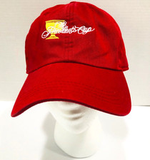 Presidents Cup Golf Hat Red Embroidered AHead Vintage Classic Baseball Cap