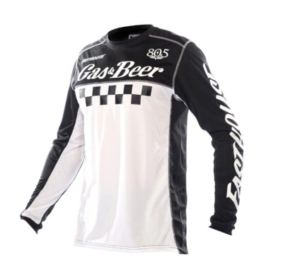 Fasthouse Grindhouse 805 Tavern Jersey schwarz/weiß L für MX Enduro Motocross
