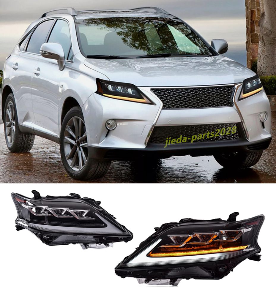 2013-2015 Lexus RX350 RX450H LED DRL Headlights Double Beam