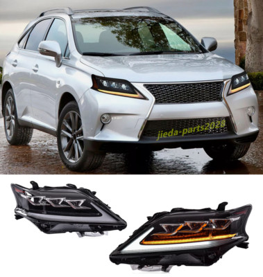 2013-2015 Lexus RX350 RX450H LED DRL Headlights Double Beam
