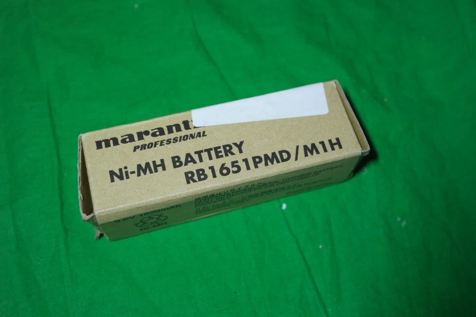 Marantz NiMH RB-1651 Rechargeable Battery Pack: PMD650/PMD671/PMD680/PMD690 neu