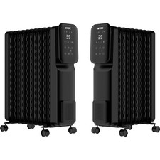 Digital Wi-fi Oil Filled Radiator Electric Heater Portable Timer Eco Thermostat