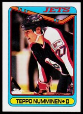 1990-91 Topps #385 Teppo Numminen