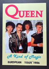Queen A Kind Of Magic European Tour Poster 1986