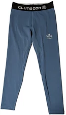 Glute God Palm Beach Blue Signature Leggings - Men Medium