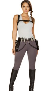 Lara Croft Costume Adult Tomb Raider Sexy Adult Treasure Huntress L Ebay