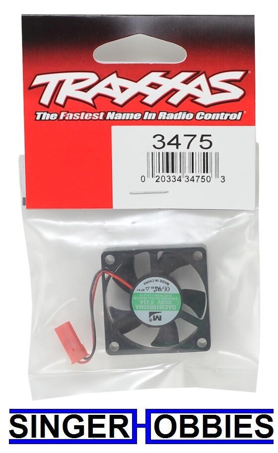 、 Traxxas 3475 Cooling fan Velineon VXL ESC (fits VXL-6s & VXL-8s