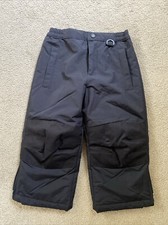Youth Lands End Size 4 Black Snow pants