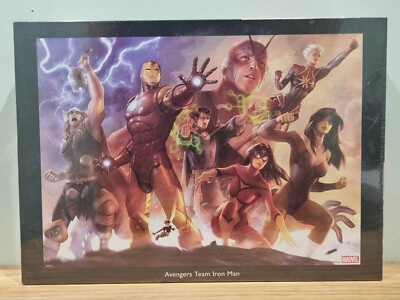Tenyo 1000 Teile Puzzle Marvel Avengers Team Iron Man sehr schwer zu finden