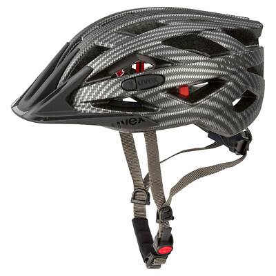 Uvex i-vo cc Black Carbon Look Mat - Fahrradhelm Rad Fahrrad Bike Helm City MTB