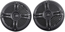 Pair RMSTS65B 6.5" 800W Waterproof Marine Boat Speakers 2-Way Black