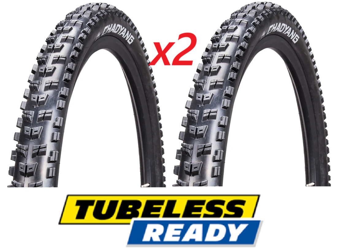2 x Copertoni Mountain Bike BICI 27,5 x 2,80 Premium Line Tubeless Ready