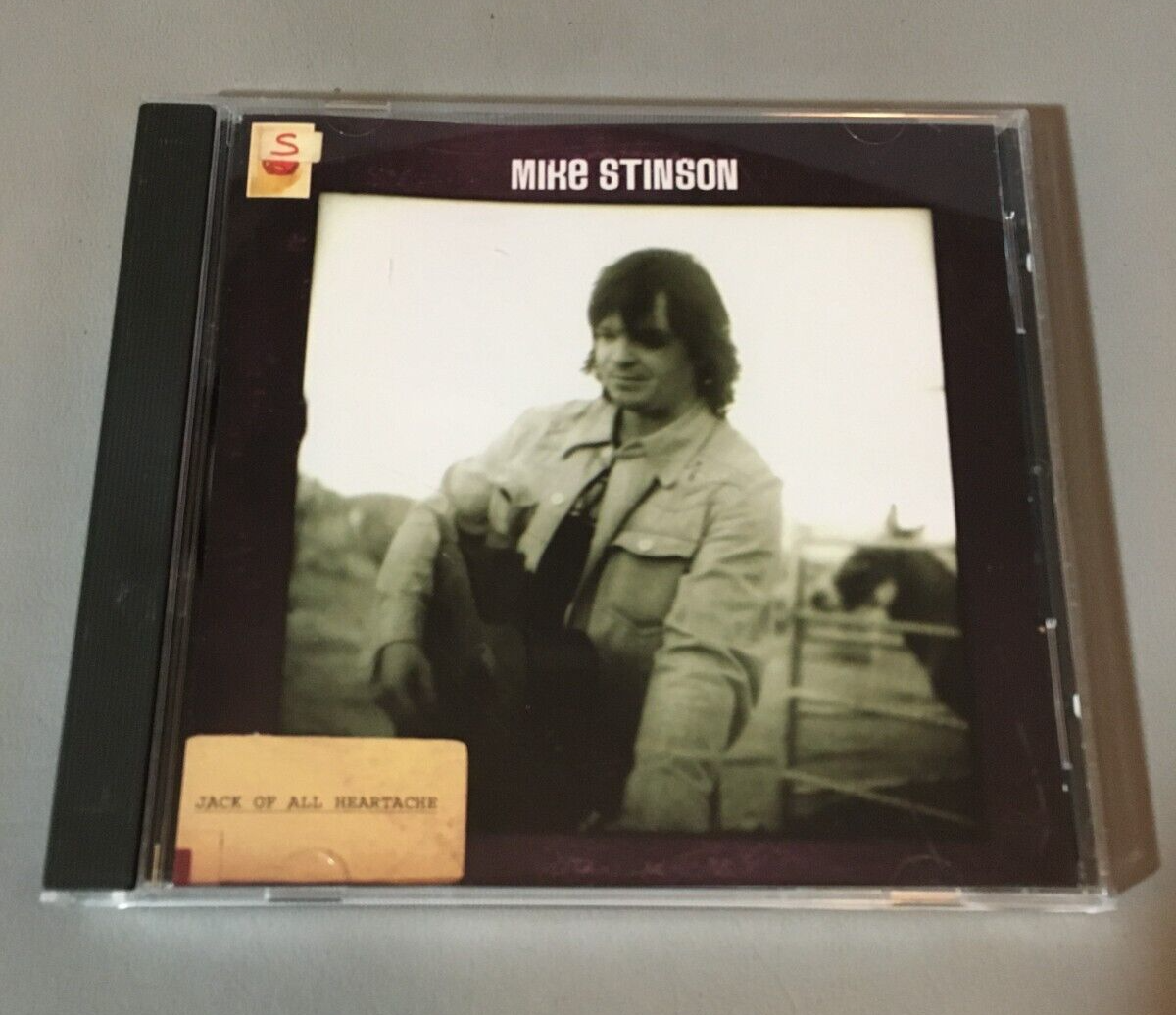 Mike Stinson Jack Of All Heartache CD 2002 Big Ol' Records US Seller