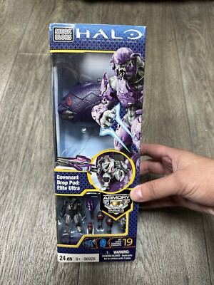 Mega Bloks Halo Covenant Drop Pod Elite Ultra 96928 24 Stück Neu & Selten