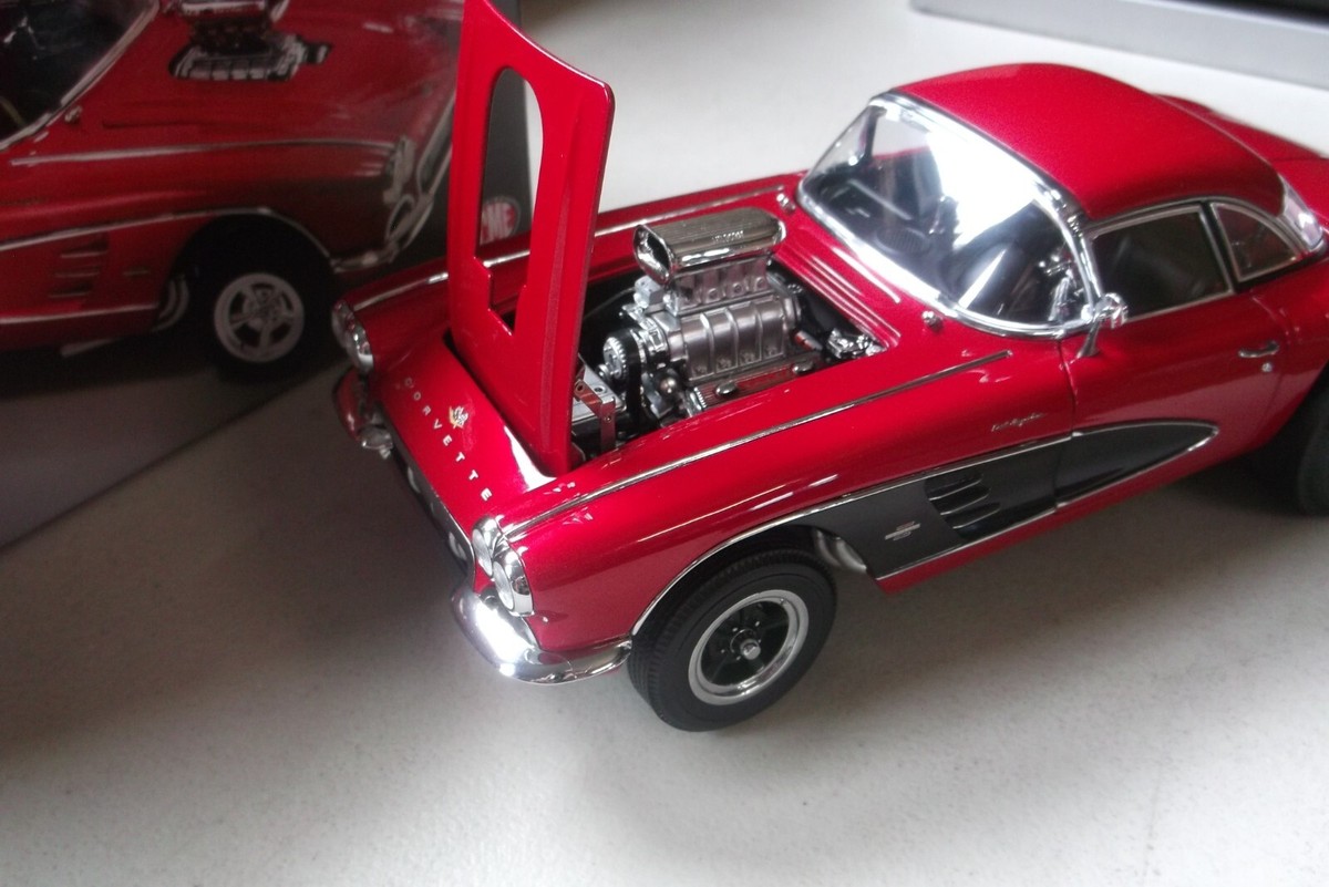 1961 CHEVROLET CORVETTE TOMS GARAGE RARE GASSER 1:18 DRAG RACING