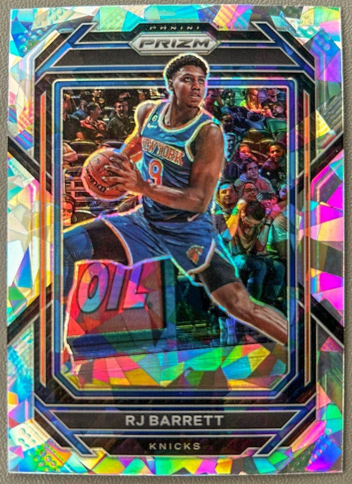 RJ Barrett Prizm RC Fast Break ニックス NBA RJ Barrett 2019-20 Panini Prizm Fast Break Blue Rookie /175