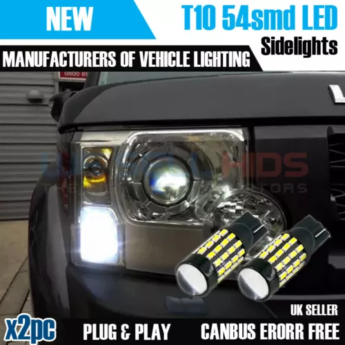 Blanco Super Brillante T10 W5W LED 54 3014 SMD 194 501 Canbus Luces SMD SIN ERRORES