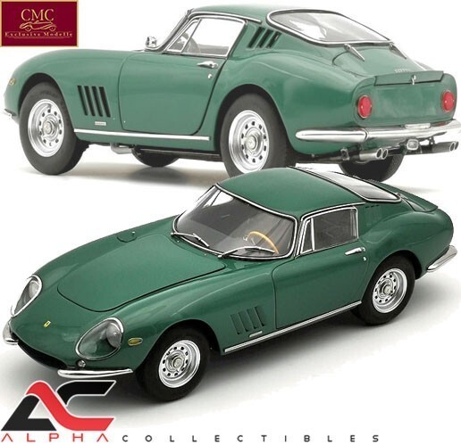 CMC M-238 1:18 1966 FERRARI 275 GTB/C VERDE PINO / PINE GREEN