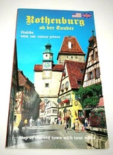 Rothenburg ob der Tauber: Guide Book Map,144 Color Prints 91 Pg. Germany Travel