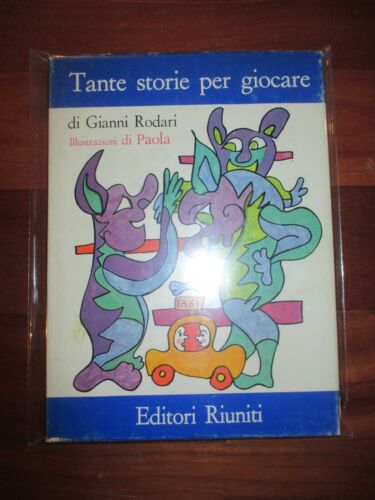 TANTE STORIE PER GIOCARE Gianni Rodari Editori Riuniti 1 Prima Edizione ita 1971
