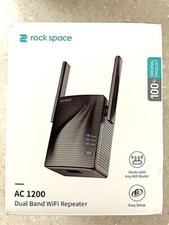 Rock Space AC 1200 Dual Band WiFi Repeater/Extender