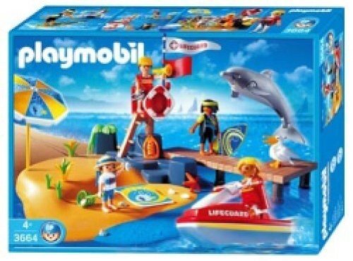 Playmobil 3664 The Beach Rare Collectable | eBay
