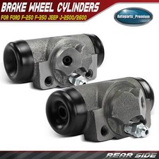 Rear LH&RH Drum Brake Wheel Cylinder for Ford F-250 F-350 E-150 Jeep J-2500/2600