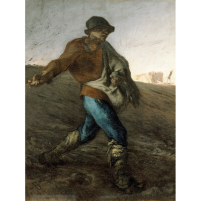 Jean Francois Millet Der Sämann Leinwand Kunstdruck Poster