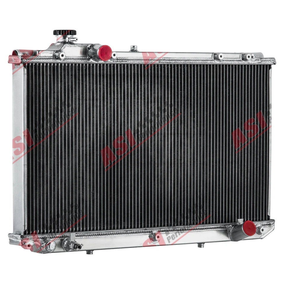 4 Row Radiator fit 1998-2005 Toyota Aristo 2JZ-GTE JZS161 LEXUS GS300 GS400-MT Foto 2 de 4