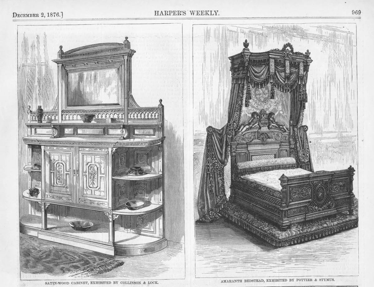The Centennial Art Furniture Victorian Period Three Manufacturers 1876