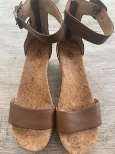 ugg zoe wedge cork sandal