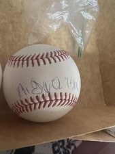 Miguel Bleis Rare Full Name Signed ROMLB MLB Baseball Red Sox top prospect proof