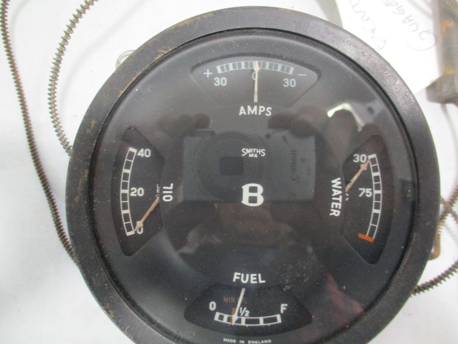 BENTLEY gauge cluster - 1940s - 1950s