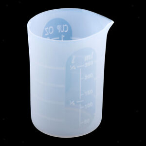 5 stücke silikon messbecher für harz 250 ml diy kleber werkzeuge tasse