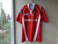 Salford Red Devils Home Rugby Shirt 2012/2013 Jersey Kooga Red Camiseta